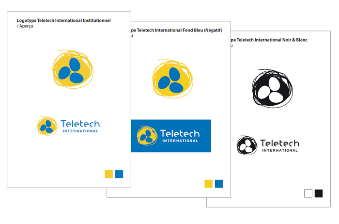 Charte graphique logo Teletech International