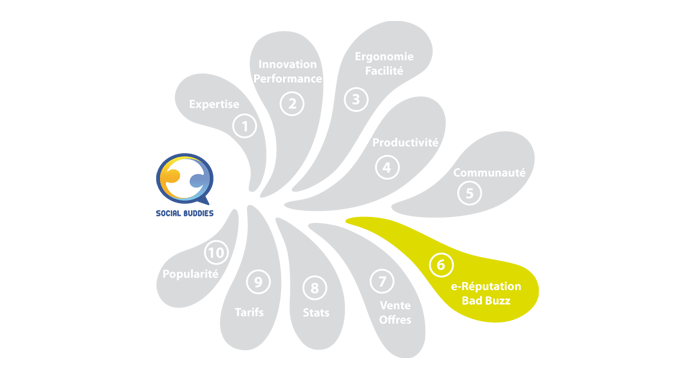 Exemple de visuel pour présentation de Social Buddies