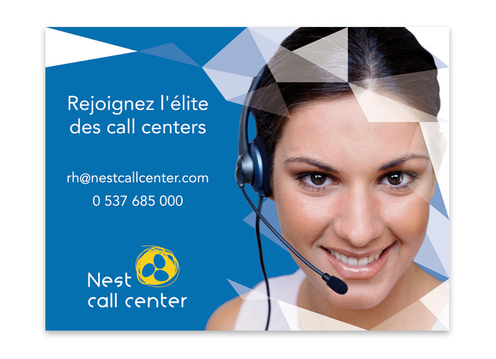 Image finale publicité Nest Call Center