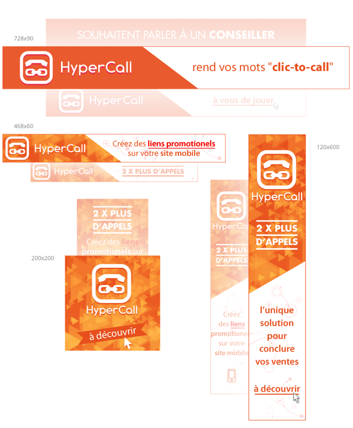 Visuel bandeaux pub Lien Hypercall