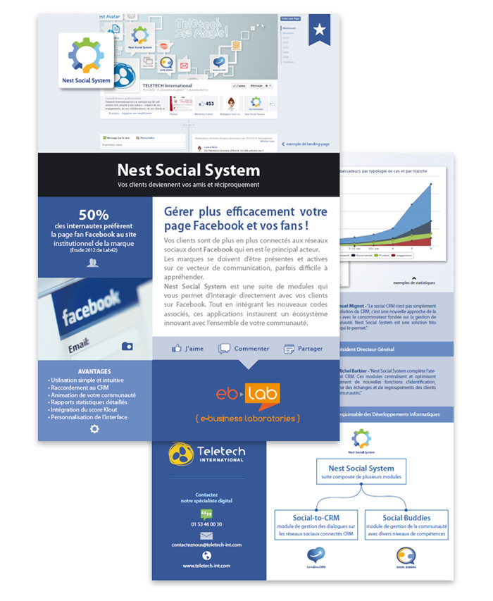 Visuel plaquette de présentation Social Buddies