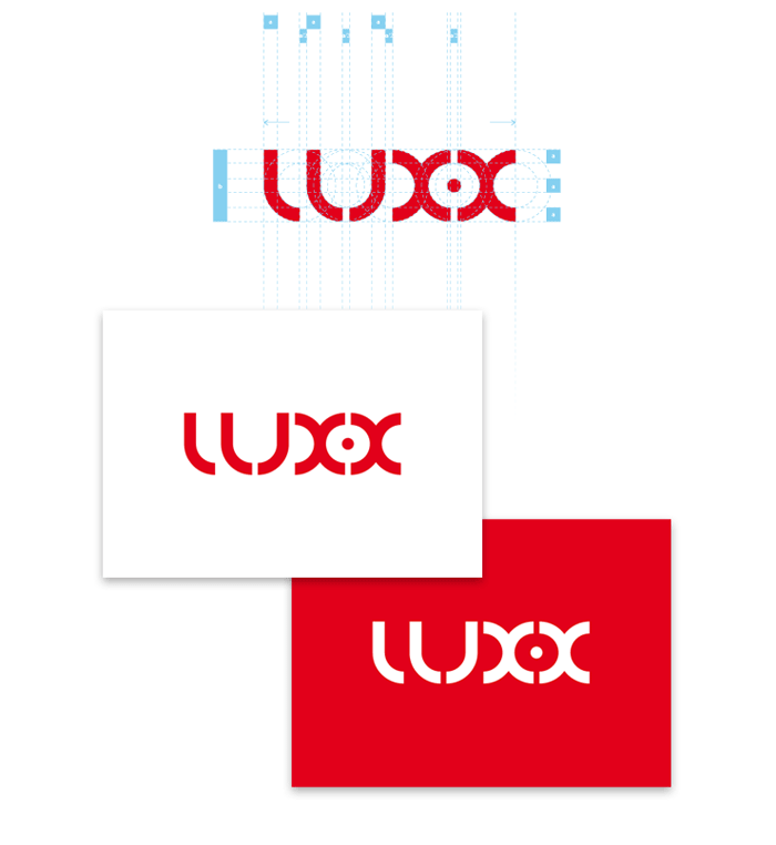 Visuel construction typographie lux-x