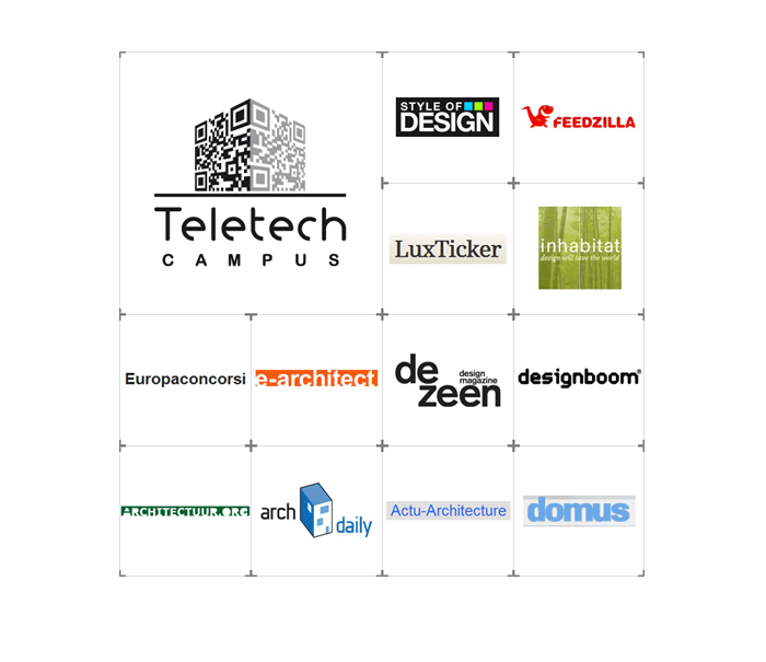 Visuel logos architecture Teletech Campus