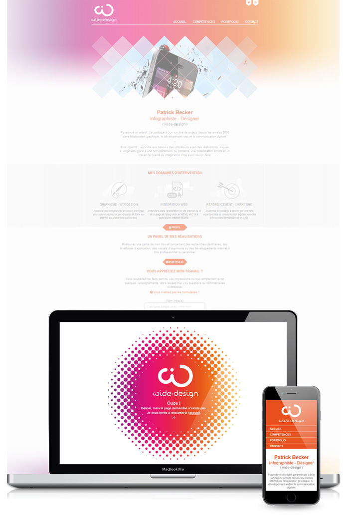 Visuel site web wide-design