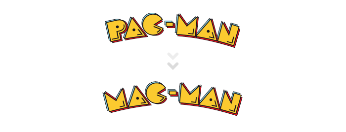 Visuel PAC-MAN MAC-MAN