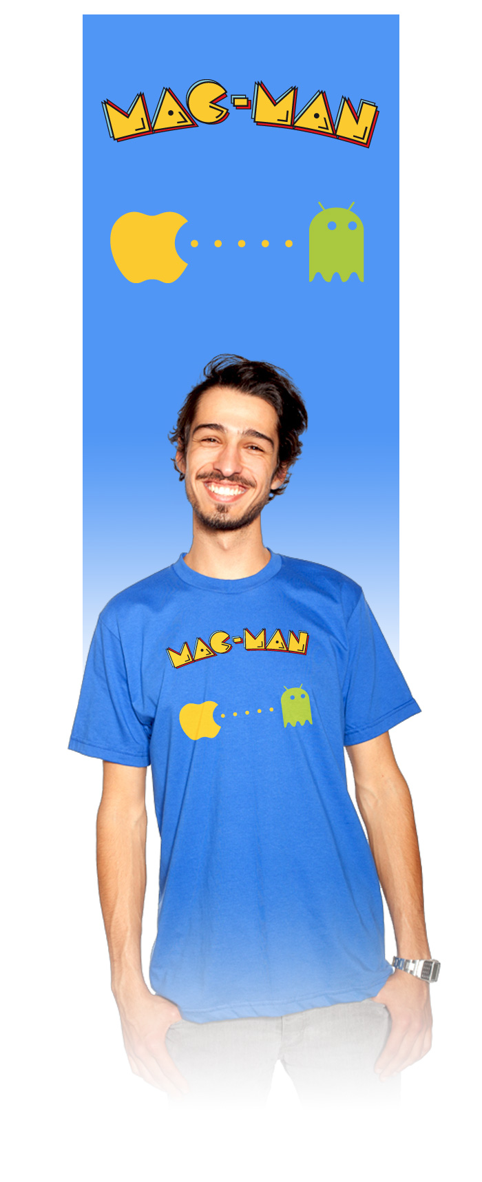 Visuel tee-shirt MAC-MAN