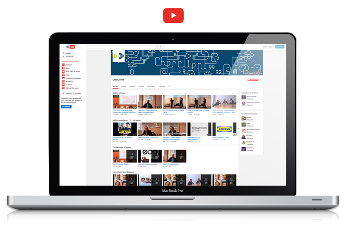 Visuel YouTube Cherclient