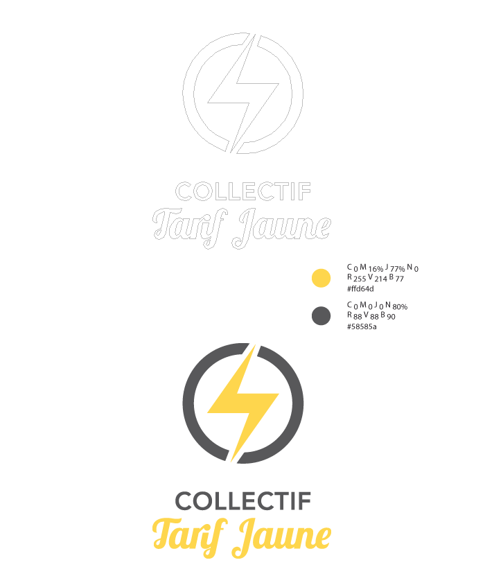 Logo Collectif Tarif Jaune