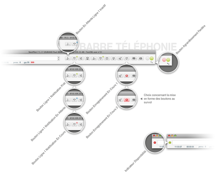 Visuel barre téléphonique NestPilot