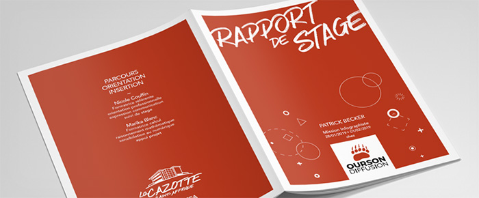 Visuel rapport de stage