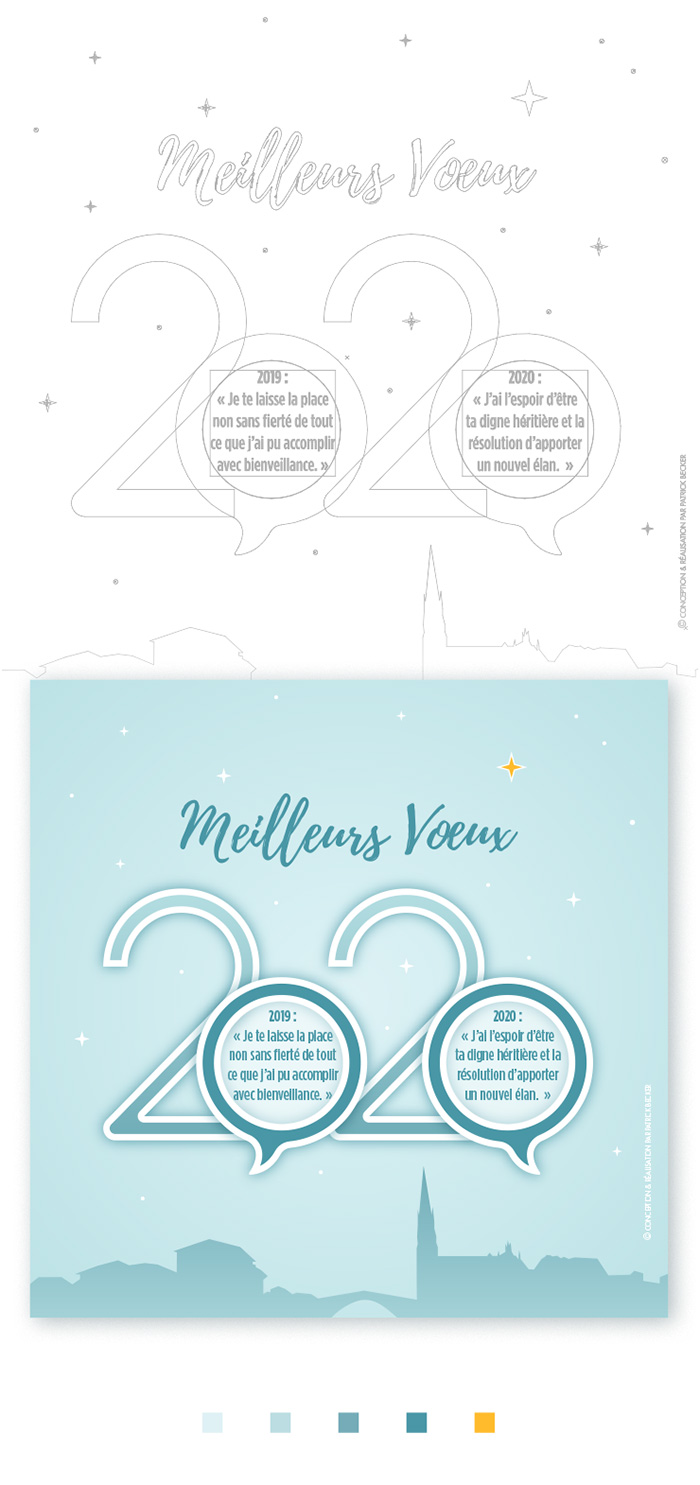 Carte de voeux 2020 wide-design